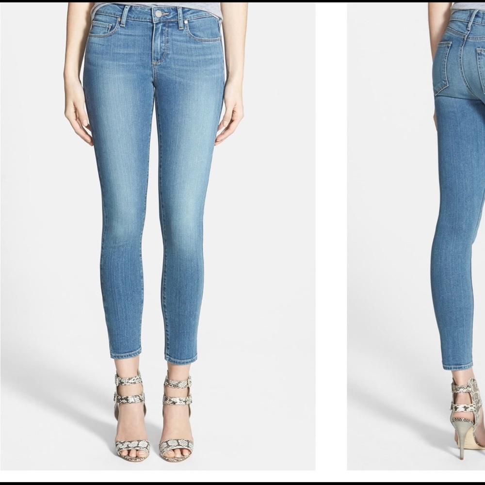 PAIGE Verdugo Ankle Petite in Teagan, Size 24P